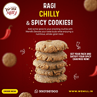 Ragi Cookies Chilli n'Spicy